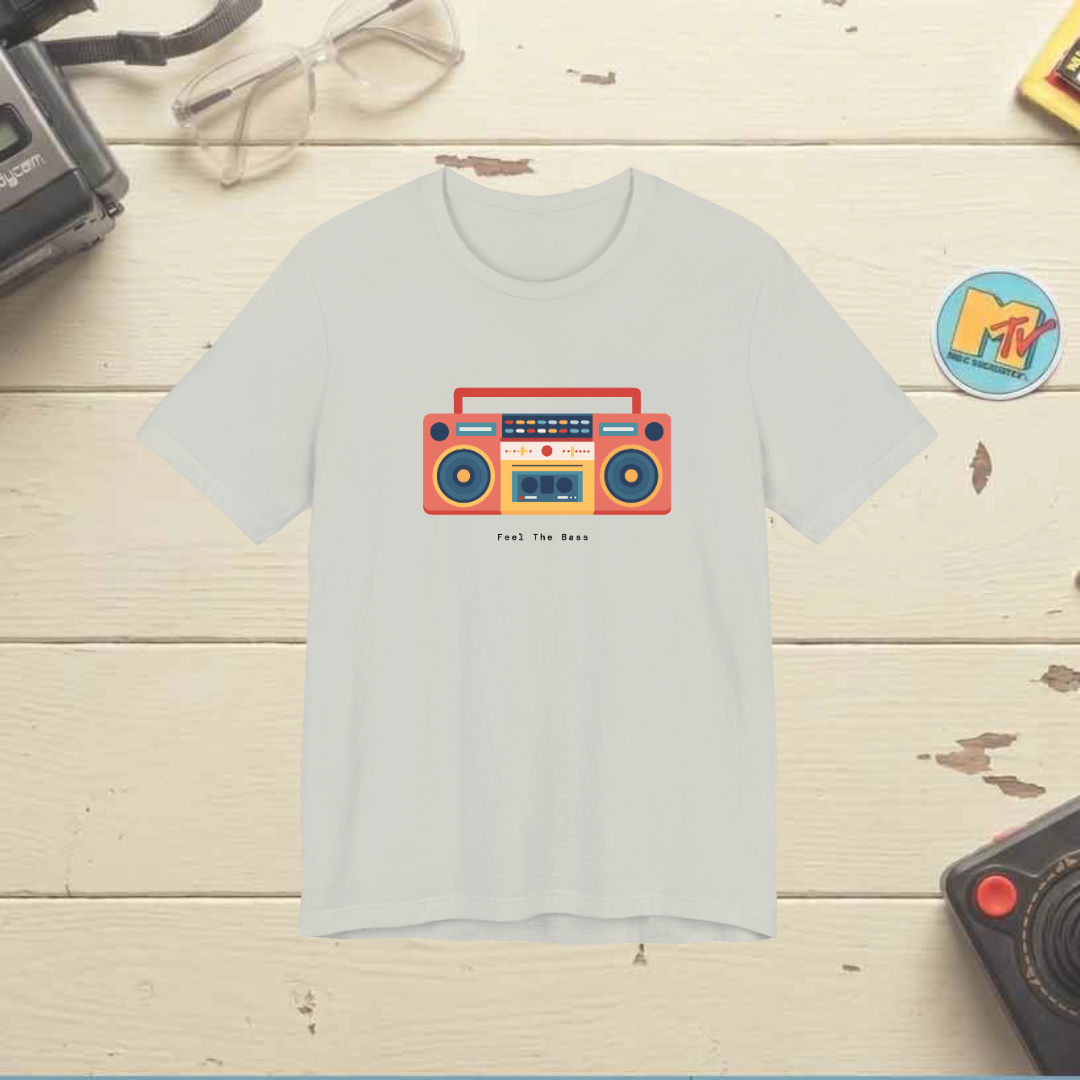 Fee The Bass custom tee design