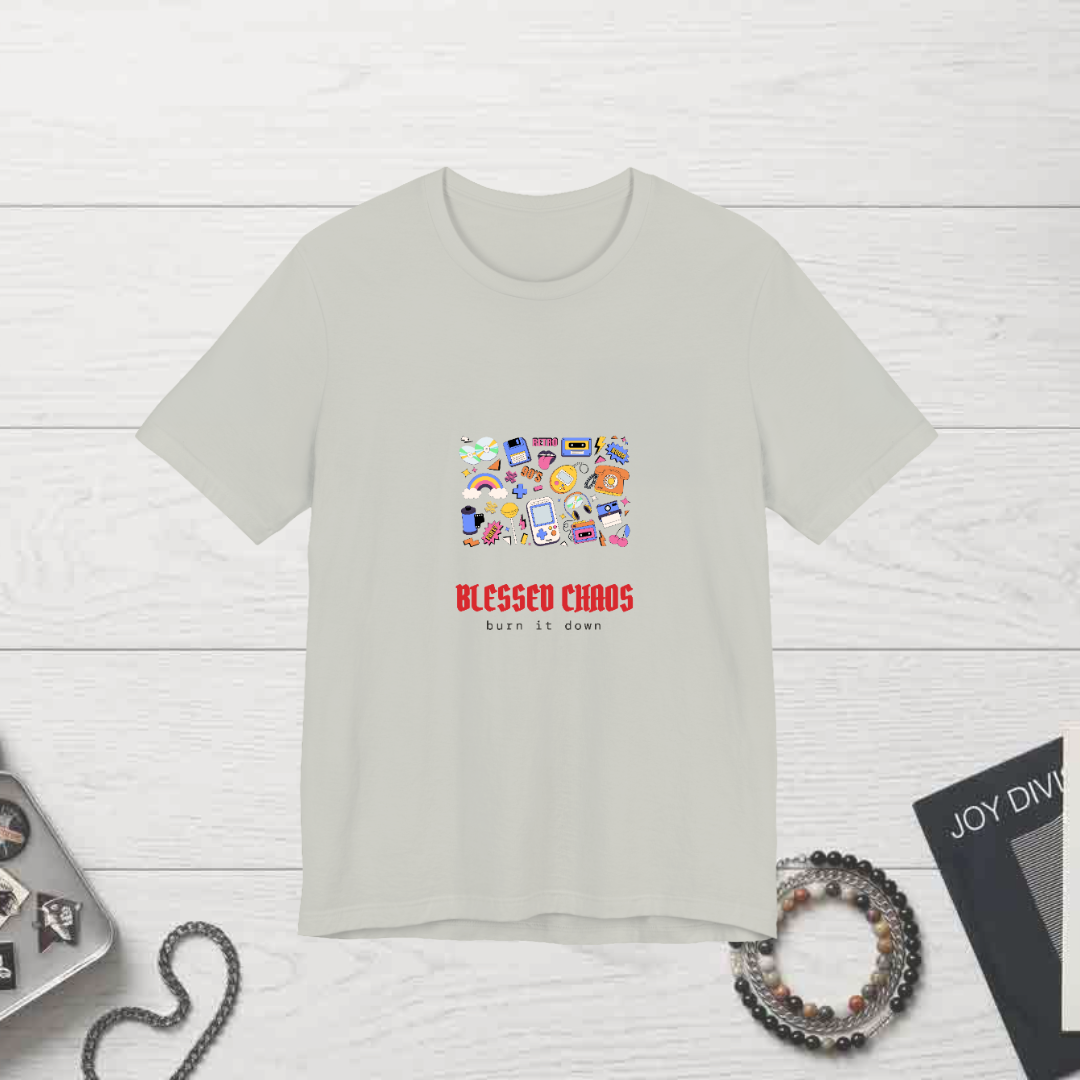 BLESSED CHAOS custom tee design