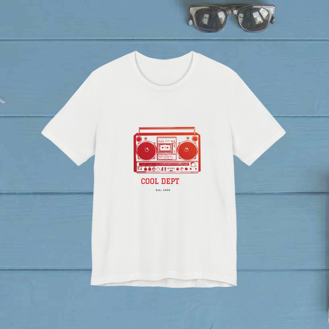 COOL DEPT custom tee design