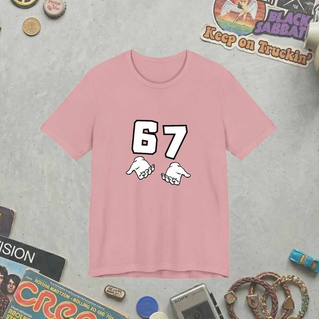 67 custom tee design