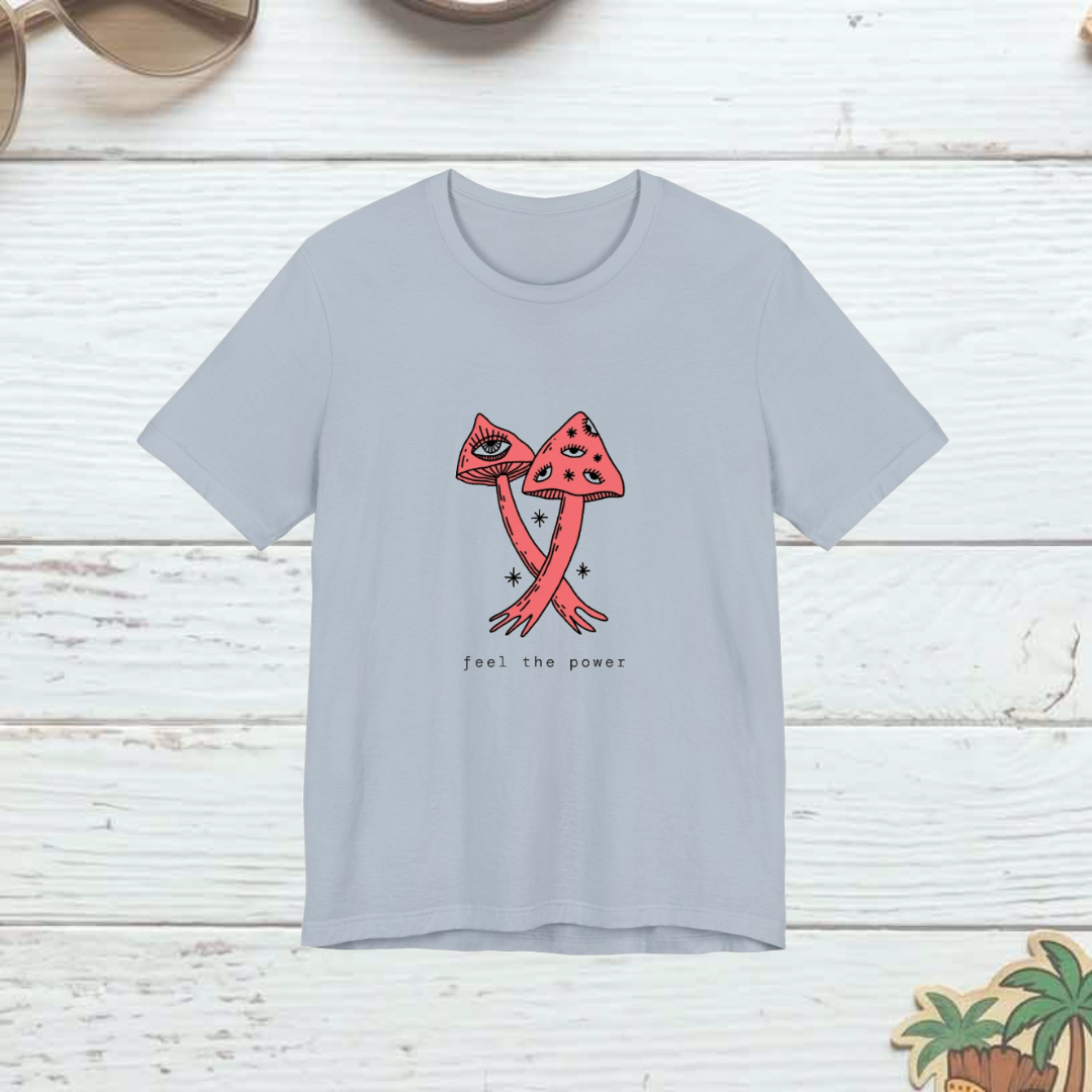 Shroom Love custom tee design