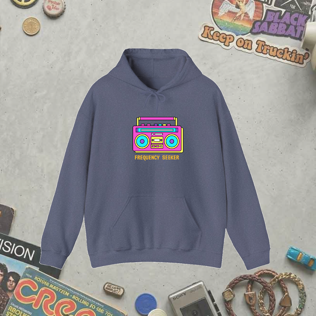 FREQUENCY SEEKER custom tee design