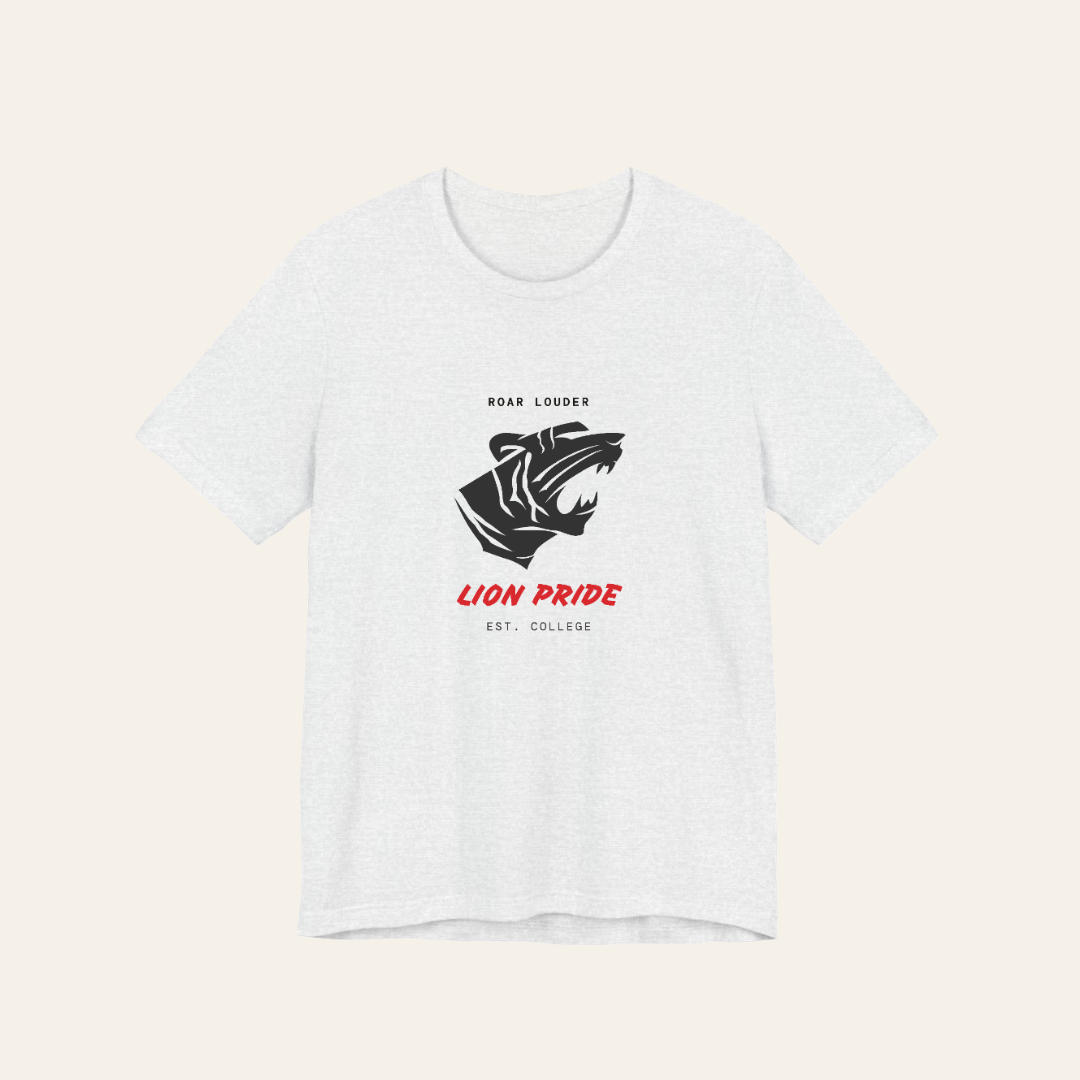 LION PRIDE custom tee design