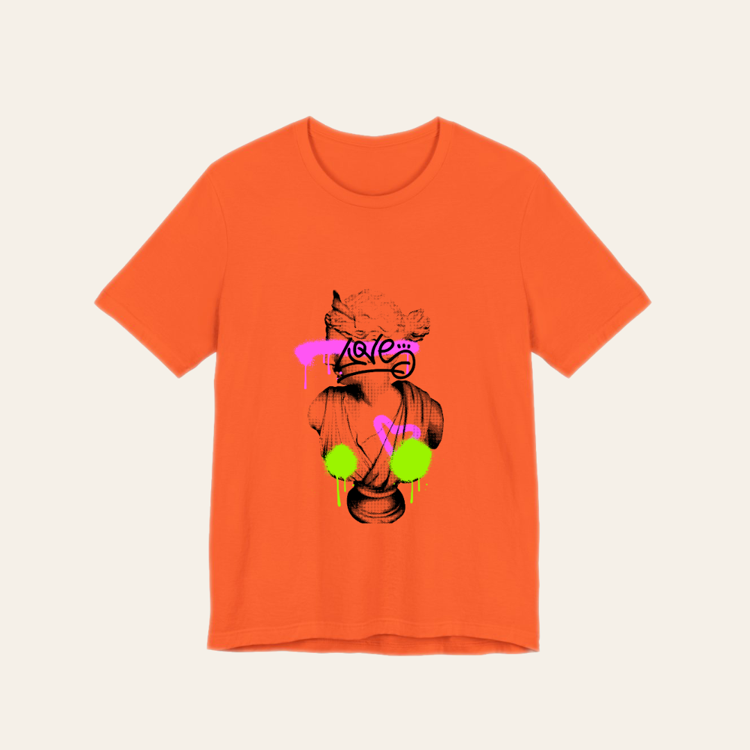 Modern Graffiti custom tee design