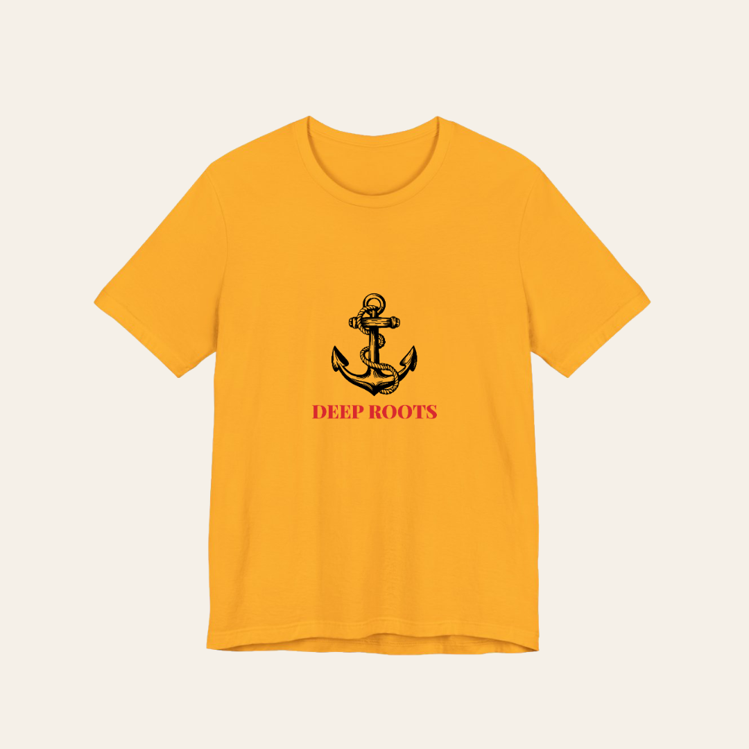 DEEP ROOTS custom tee design