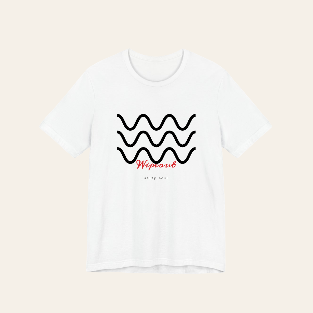 WIPEOUT custom tee design