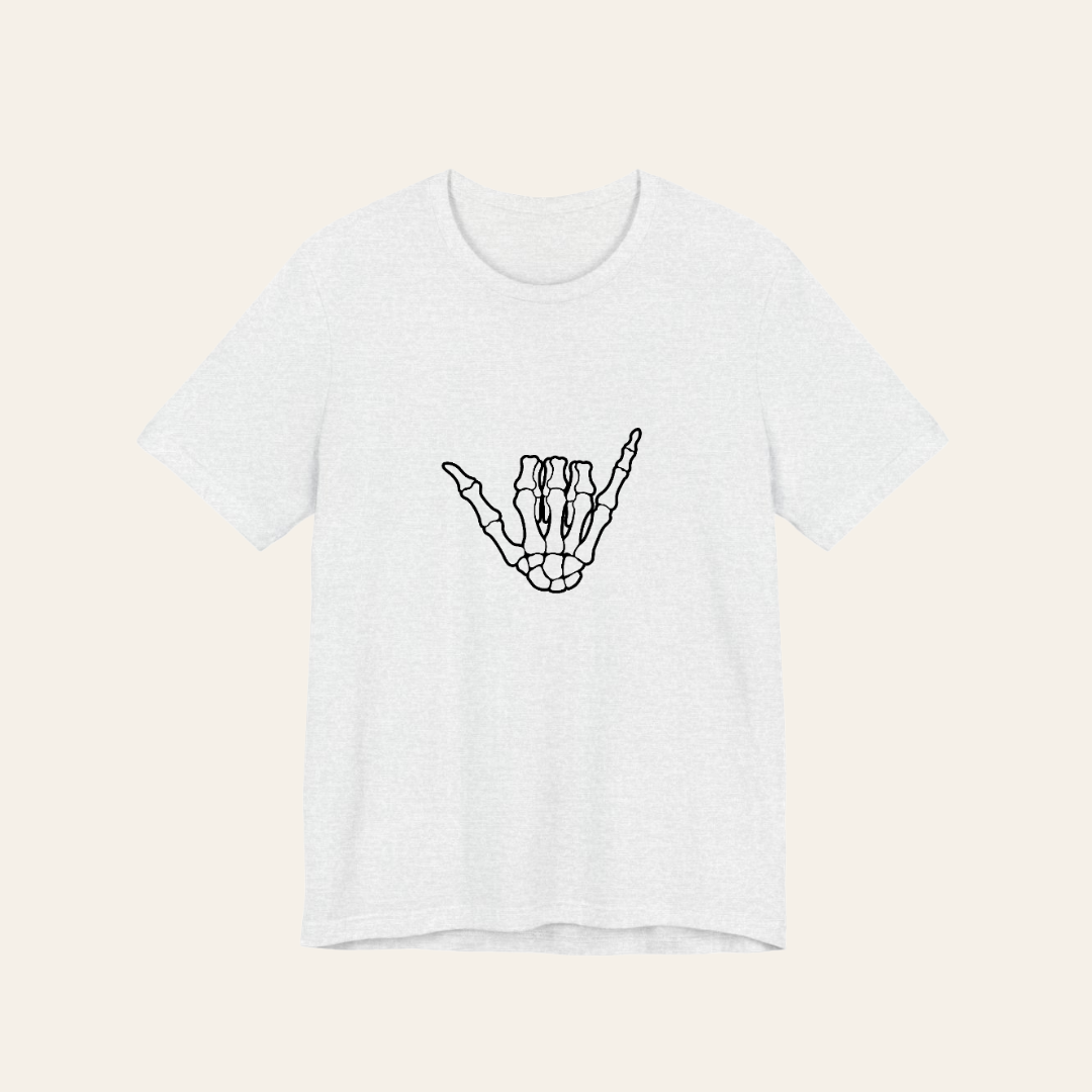 Skull Hand custom tee design